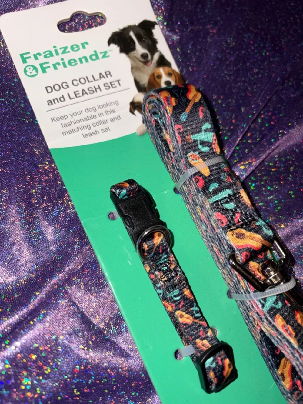 Mexican style  Dog Leash Set